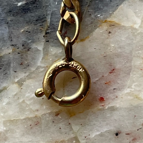 Vintage 12K Gold Link Bracelet - Picture 9 of 11